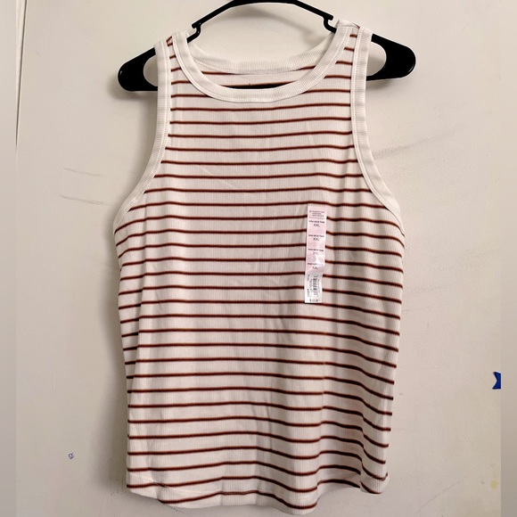 SO Tops - SO® Women’s Ribbed High-Neck Tank NWT